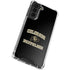 University of Colorado CU Logo on Gold Galaxy S22 Clear Case