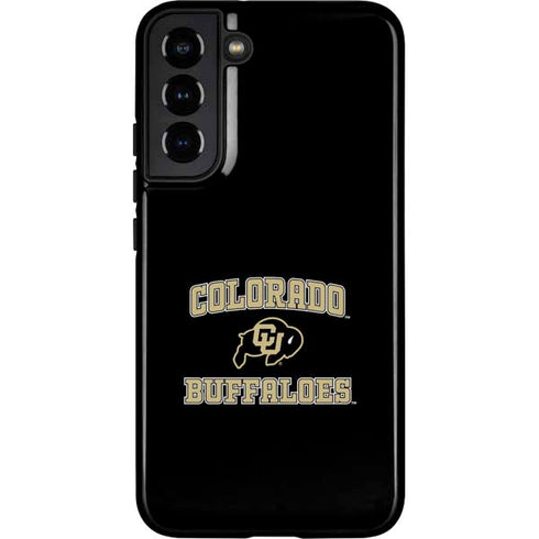 University of Colorado CU Logo on Gold Galaxy S22 Plus Pro Case