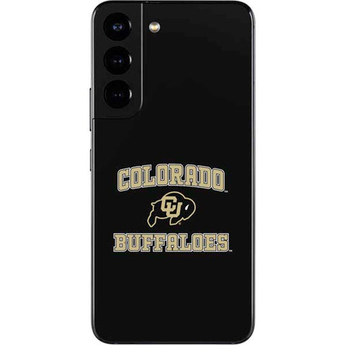 University of Colorado CU Logo on Gold Galaxy S22 Skin