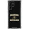 University of Colorado CU Logo on Gold Galaxy S22 Ultra Clear Case