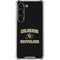 University of Colorado CU Logo on Gold Galaxy S23 Clear Case