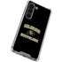 University of Colorado CU Logo on Gold Galaxy S23 Clear Case