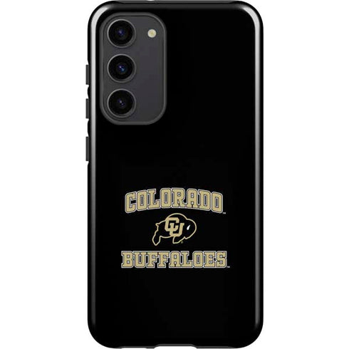 University of Colorado CU Logo on Gold Galaxy S23 Plus Pro Case