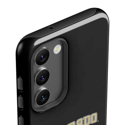 University of Colorado CU Logo on Gold Galaxy S23 Pro Case