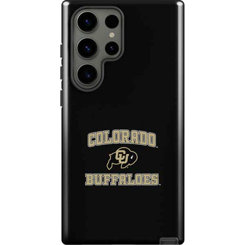 University of Colorado CU Logo on Gold Galaxy S23 Ultra Pro Case