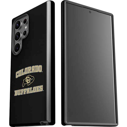 University of Colorado CU Logo on Gold Galaxy S23 Ultra Pro Case