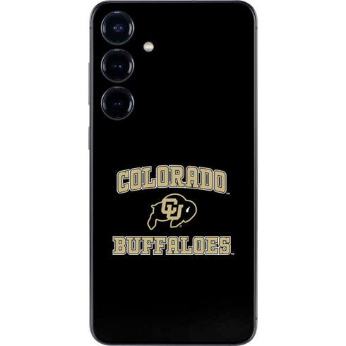 University of Colorado CU Logo on Gold Galaxy S24 Plus Skin