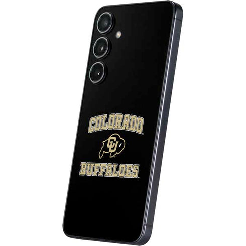 University of Colorado CU Logo on Gold Galaxy S24 Skin