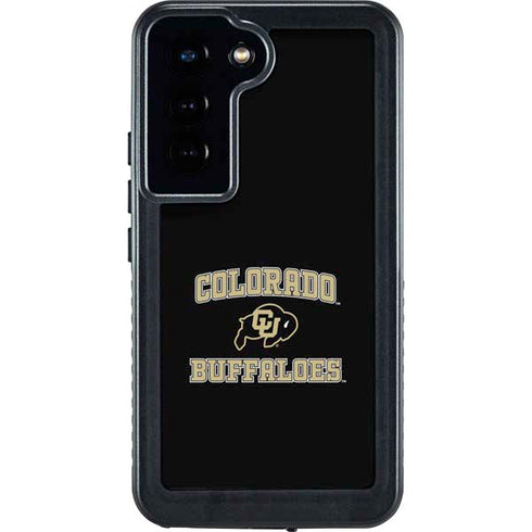 University of Colorado CU Logo on Gold Galaxy S24 Waterproof Case