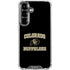 University of Colorado CU Logo on Gold Galaxy S26 Clear Case
