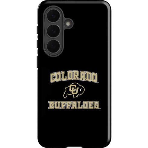 University of Colorado CU Logo on Gold Galaxy S26 Impact Case