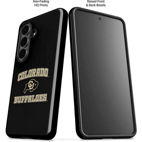 University of Colorado CU Logo on Gold Galaxy S26 Impact Case