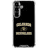 University of Colorado CU Logo on Gold Galaxy S26 Plus Clear Case