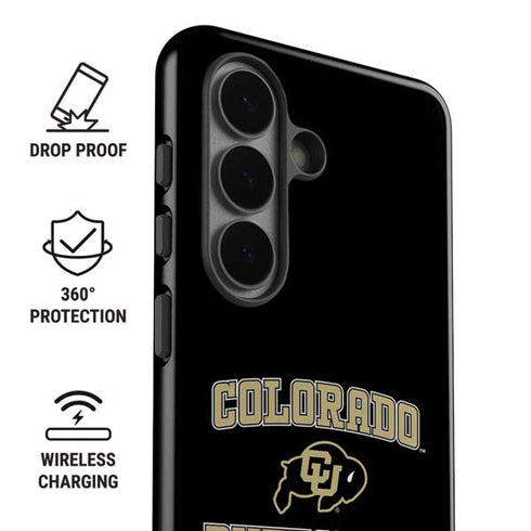 University of Colorado CU Logo on Gold Galaxy S26 Plus Impact Case