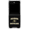 University of Colorado CU Logo on Gold Galaxy Z Flip6 Clear Case