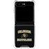 University of Colorado CU Logo on Gold Galaxy Z Flip6 Clear Case