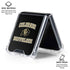 University of Colorado CU Logo on Gold Galaxy Z Flip6 Clear Case