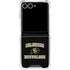 University of Colorado CU Logo on Gold Galaxy Z Flip7 Clear Case