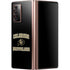University of Colorado CU Logo on Gold Galaxy Z Fold2 5G Skin
