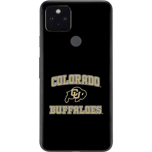 University of Colorado CU Logo on Gold Google Pixel 5a Skin