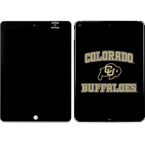 University of Colorado CU Logo on Gold Apple iPad Skin