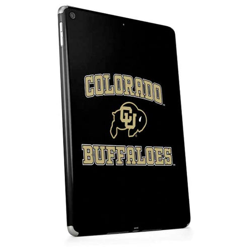 University of Colorado CU Logo on Gold Apple iPad Skin
