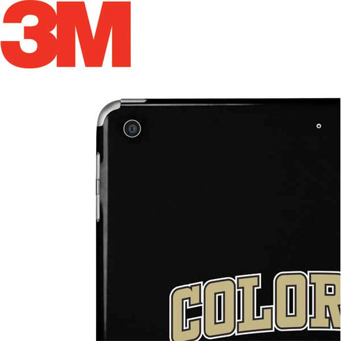 University of Colorado CU Logo on Gold Apple iPad Skin