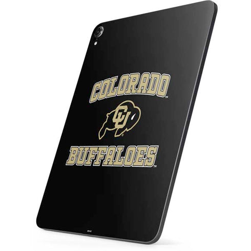 University of Colorado CU Logo on Gold Apple iPad Pro Skin