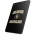 University of Colorado CU Logo on Gold Apple iPad Pro Skin
