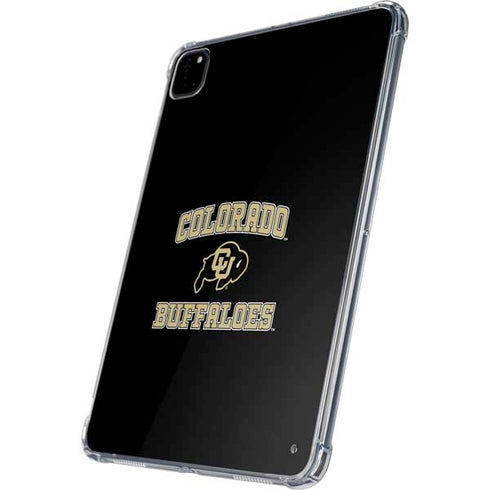 University of Colorado CU Logo on Gold iPad Pro 11in (2024) Clear Case