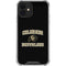 University of Colorado CU Logo on Gold iPhone 12 Clear Case