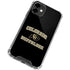 University of Colorado CU Logo on Gold iPhone 12 Clear Case