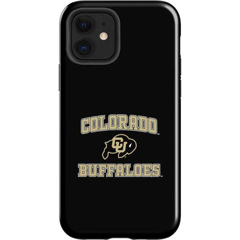 University of Colorado CU Logo on Gold iPhone 12 Impact Case