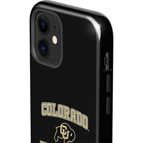University of Colorado CU Logo on Gold iPhone 12 Impact Case