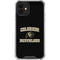 University of Colorado CU Logo on Gold iPhone 12 Mini Clear Case