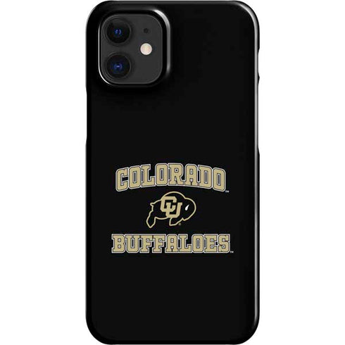 University of Colorado CU Logo on Gold iPhone 12 Mini Lite Case