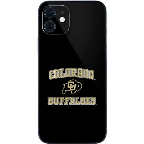 University of Colorado CU Logo on Gold iPhone 12 Mini Skin