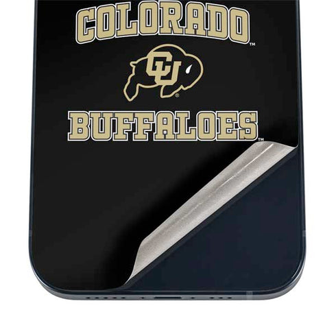 University of Colorado CU Logo on Gold iPhone 12 Mini Skin