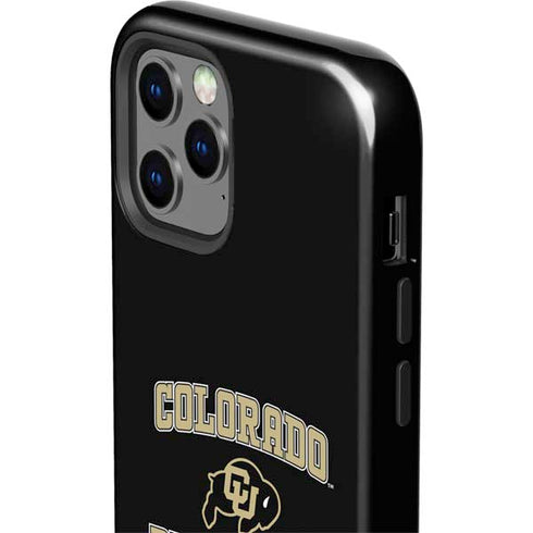 University of Colorado CU Logo on Gold iPhone 12 Pro Impact Case