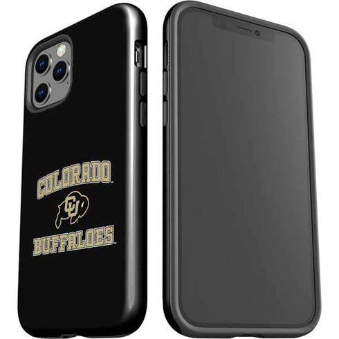 University of Colorado CU Logo on Gold iPhone 12 Pro Impact Case
