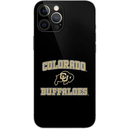 University of Colorado CU Logo on Gold iPhone 12 Pro Max Skin