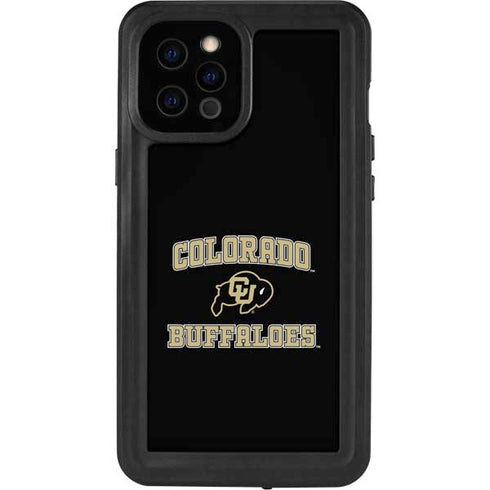 University of Colorado CU Logo on Gold iPhone 12 Pro Max Waterproof Case