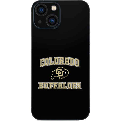 University of Colorado CU Logo on Gold iPhone 13 Mini Skin