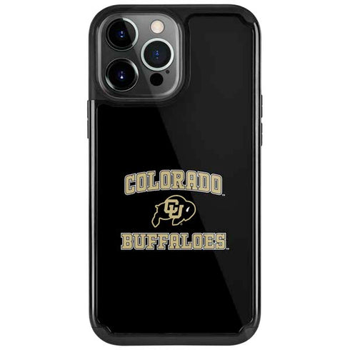 University of Colorado CU Logo on Gold iPhone 13 Pro Cargo Case