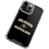 University of Colorado CU Logo on Gold iPhone 13 Pro Clear Case