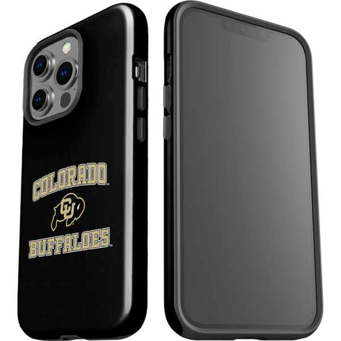 University of Colorado CU Logo on Gold iPhone 13 Pro Impact Case