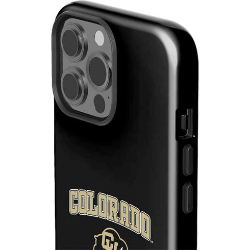 University of Colorado CU Logo on Gold iPhone 13 Pro Max Impact Case