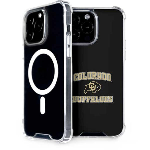 University of Colorado CU Logo on Gold iPhone Cases