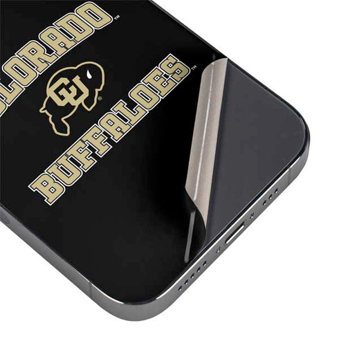 University of Colorado CU Logo on Gold iPhone 13 Pro Skin
