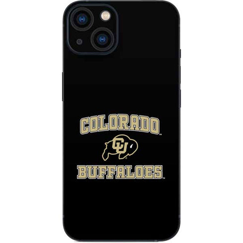 University of Colorado CU Logo on Gold iPhone 13 Skin
